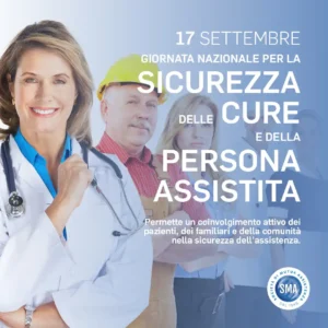 Sma Mutua, Giornata Mondiale per la sicurezza delle cure e della persona assistita.