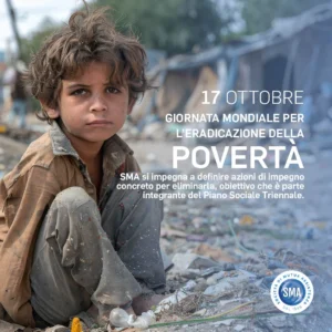 Sma Mutua, Giornata mondiale per l'eradicazione della povertà.