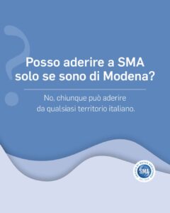 Sma Mutua, Posso aderire a SMA solo s esono di Modena?