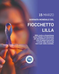 SMA Mutua, Giornata del Fiocchetto Lilla.