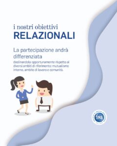 Sma Mutua, Obiettivi Relazionali.