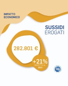 SMA Mutua, Sussidi erogati.