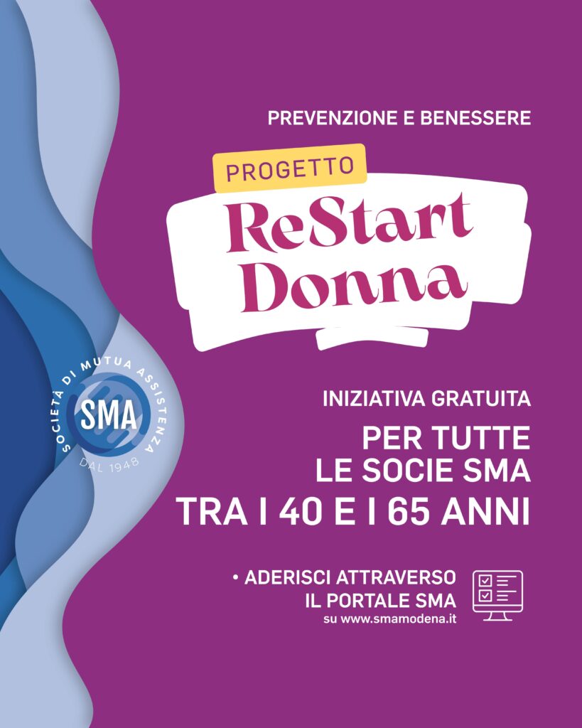 SMA Mutua, Progetto Restart Donna.