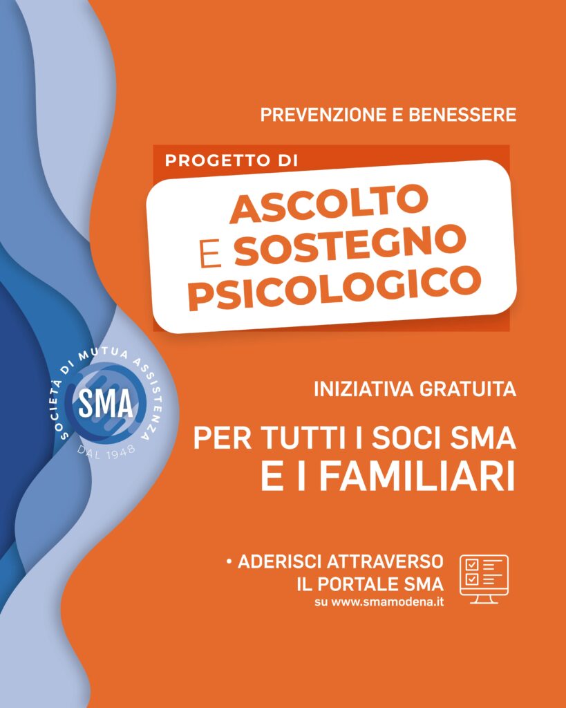Sma Mutua, Ascolto e sostegno psicologico.