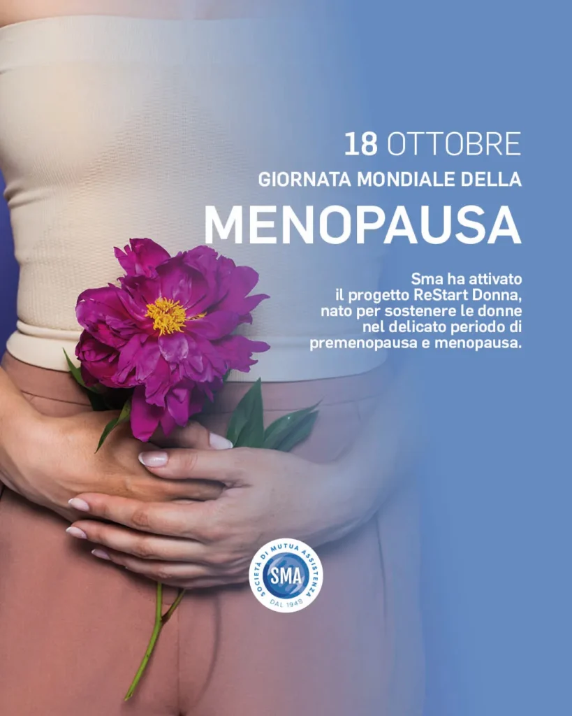 Sma Mutua, Giornata Mondiale della Menopausa.