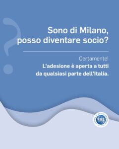 Sma Mutua, sono di Milano...posso diventare socio?