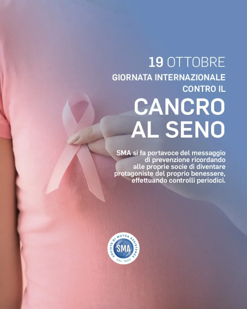 Sma Mutua, Giornata Internazionale contro il Cancro al Seno.
