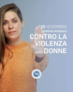 Sma Mutua, Giornata Mondiale Contro la Violenza sulle Donne.